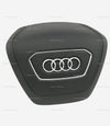 19-23 Audi A6 A6 A8 e-tron Driver Airbag Black Leather # 4N0-880-201-J-1KT