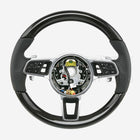 Porsche Panamera Lenkrad aus Carbonfaser und schwarzem Leder (Baujahre 2017–2021) # 971-419-091-RM-A34