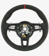 17-19 Porsche GT2 GT3 RS Suede Alcantara Steering Wheel 9P1-419-091-GD-RBV