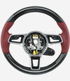 17-24 Porsche Cayman 718 Boxster 911 Carbon Fiber Steering Wheel # 9P1-419-091-ED-OG6