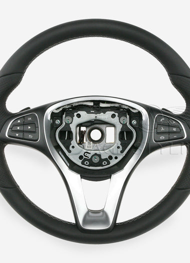 16-23 Mercedes-Benz Metris Leather Multimedia Steering Wheel # 000-460-82-03-9E38