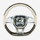 14-17 Mercedes-Benz S550 S600 S63 S65 Walnussholz Designo Porzellanleder Lenkrad # 001-460-24-03-1B55