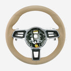 17-19 Porsche 911 Boxster 718 Cayman Lenkrad Luxor Beige # 9P1-419-091-EG-9J9