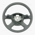 09-11 Audi A6 S6 Tiptronic Steering Wheel Agate Gray Leather # 4F0-419-091-AK-1YA