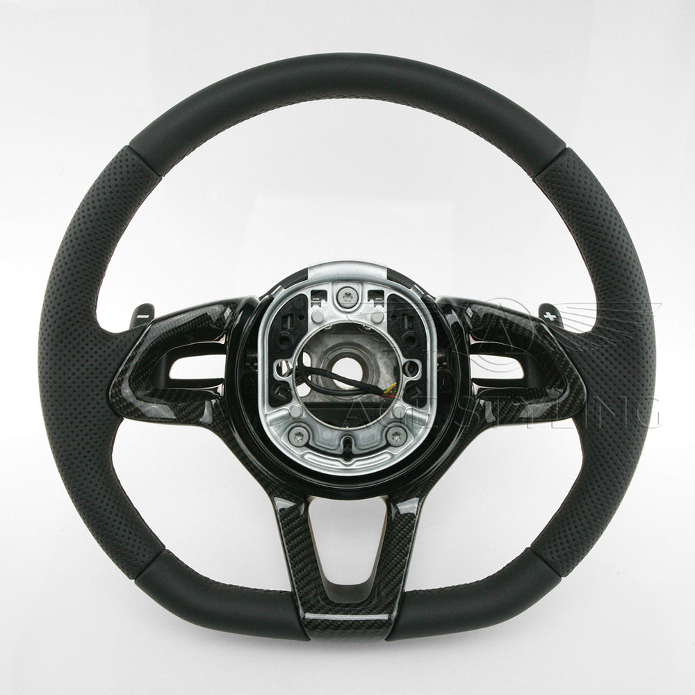 15-22 McLaren 650S 675S 720S Steering Wheel with Gear Shift Paddles & Carbon Trim # 11N2901CP-00001SW