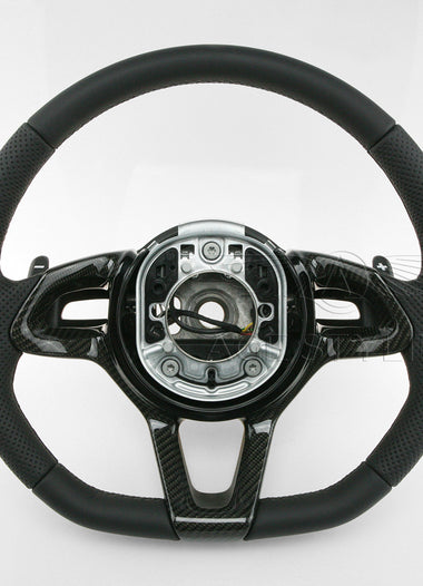 15-22 McLaren 650S 675S 720S Steering Wheel with Gear Shift Paddles & Carbon Trim # 11N2901CP-00001SW