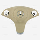 07-11 Mercedes-Benz CLS550 CLS63 Driver Airbag Cashmere Beige Leather # 230-860-03-02-8K75