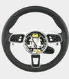 17-20 Porsche Panamera Hybrid PDK Steering Wheel Black Leather # 971-419-091-DJ-A34