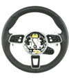 18-22 Porsche Cayenne PDK Multimedia Black Leather Steering Wheel # 9Y0-419-091-AR-A34