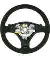 02-04 Audi RS6 C5 Suede Leather Steering Wheel # 4B0-419-091-CJ-8UD