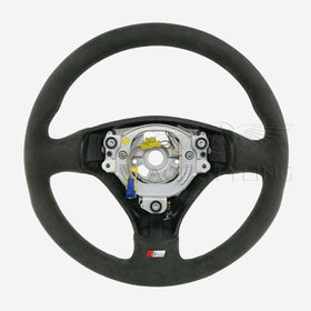 02-06 Audi A4 S4 Quattro S-Line Alcantara Steering Wheel # 8E0-419-091-AC