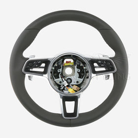 16-24 Boxster 718 Cayman Porsche 911 Agate Grey Steering Wheel # 95B-419-091-AK-OE5