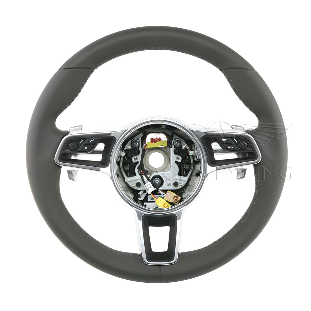 16-19 Porsche 911 Macan Boxster 718 Cayman Steering Wheel # 95B-419-091-AK-OE5