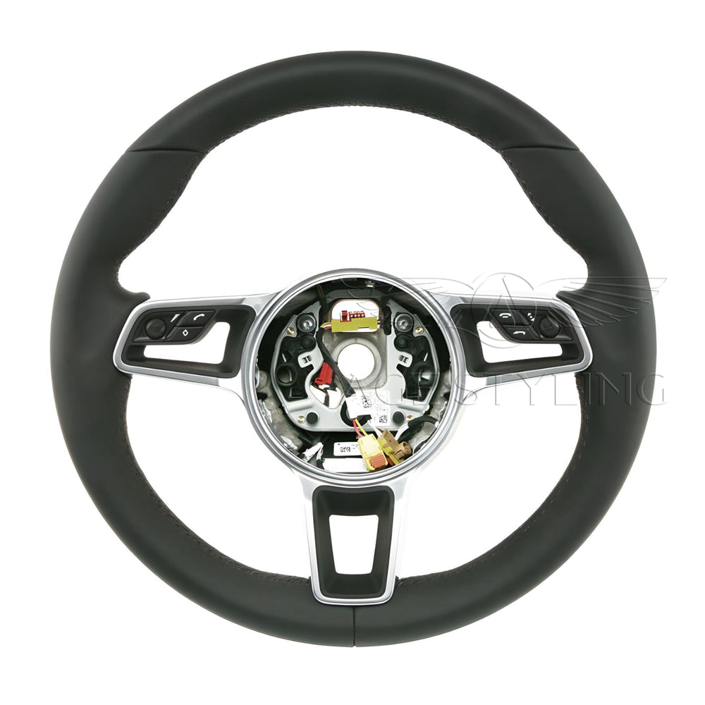 17-19 Porsche 911 Cayman Boxster Steering Wheel # 9P1-419-091-LJ-A34