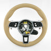 18-21 Porsche Panamera PDK Multimedia Steering Wheel Luxor Beige # 971-419-091-DH-9J9