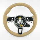 18-21 Porsche Panamera PDK Multimedia-Lenkrad Luxor Beige # 971-419-091-DH-9J9