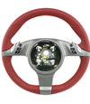 09-13 Porsche 911 Cayman Boxster PDK Steering Wheel Carrera Red # 997-347-803-24-N14