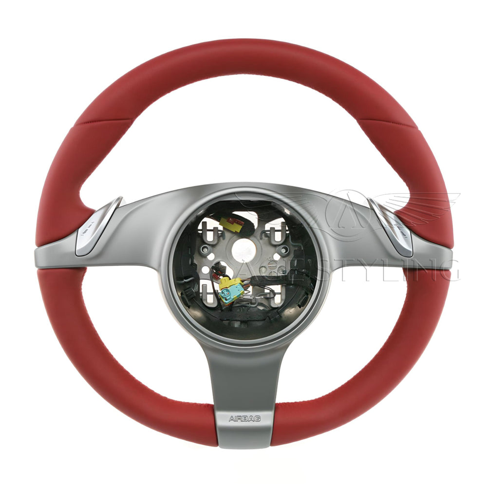 09-13 Porsche 911 Cayman Boxster Red Steering Wheel # 997-347-803-25-N14