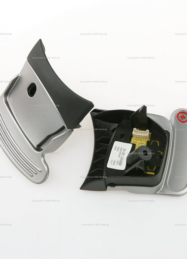 08-15 Fiat 500 Abarth Steering Wheel Gear Shift Paddles L&R # 34101165B00