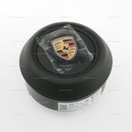 22-24 Porsche Panamera Driver Airbag Black Leather # 971-880-201-Q-IA6