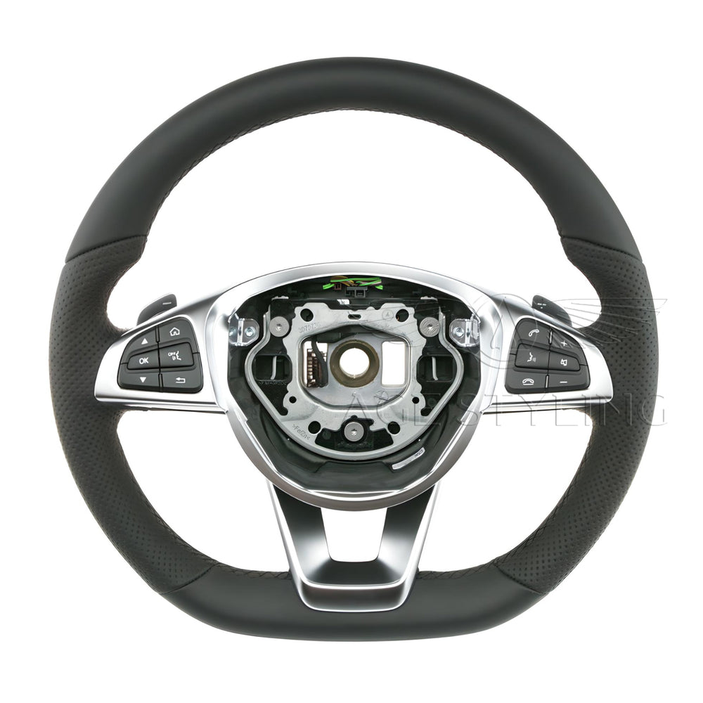 17-19 Mercedes-Benz C300 C43 C63 GLC300 GLC43 GLC63 Steering Wheel # 000-460-38-03-9E38