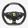 Ferrari 812 Superfast Carbon Fiber Black Leather Steering Wheel # 337540