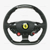 Ferrari 812 Superfast Carbon Fiber Black Leather Steering Wheel # 337540