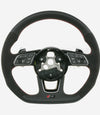 17-21 Audi RS3 Flat Bottom Suede Steering Wheel # 8V0-419-091-CD-MDB