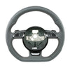 13-17 Audi A4 A5 Q5 Flat Bottom Steering Wheel Gray # 8K0-419-091-CF-INV