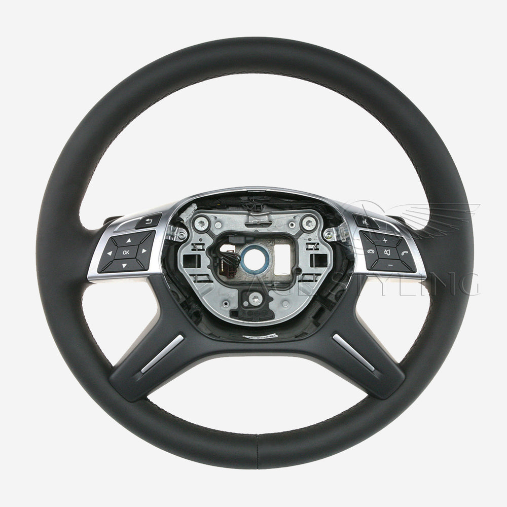 13-16 Mercedes-Benz G550 GL350 GL450 GL550 ML250 ML350 ML400 Heated Steering Wheel # 166-460-90-03-9E38