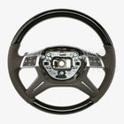 Mercedes-Benz ML350 ML550 ML63 AMG Lenkrad Klavierlack Schwarz Holz 12-18 # 166-460-51-03-8P18