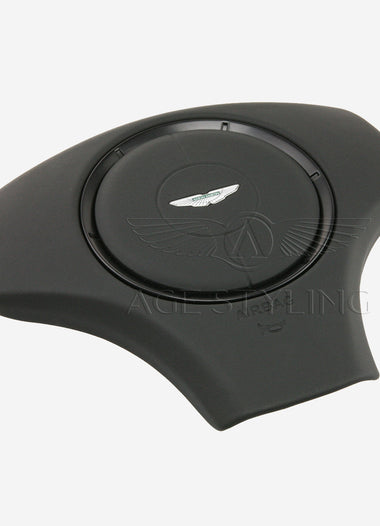 05-13 Aston Martin DBS DB9 V8 Vantage V12 Vantage Steering Wheel Airbag Front Black Leather