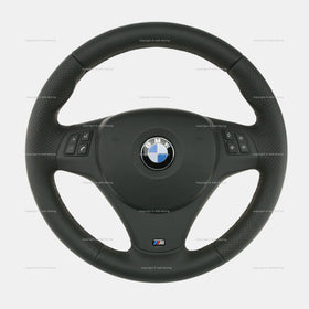 06-14 BMW 128i 135i 328i 335i 335d X1 M Sport Steering Wheel & Airbag # 32-30-7-906-846