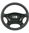 01-07 Mercedes-Benz C230 C240 C280 C320 C350 Black Leather Steering Wheel # 203-460-09-03-9E37