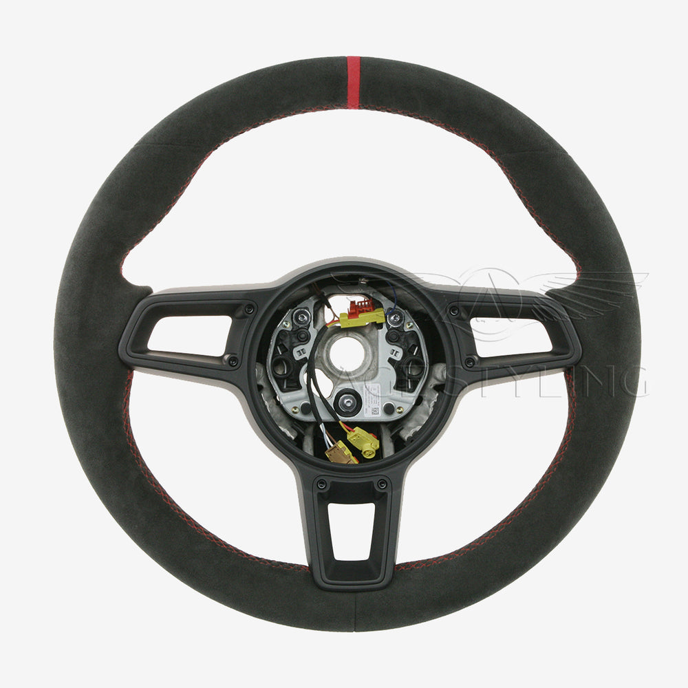 16-19 Porsche GT2 GT3 RS Suede Steering Wheel # 9P1-419-091-GF-RBV