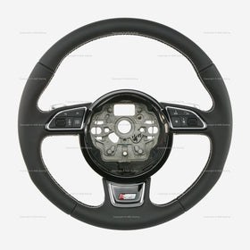 13-18 Audi S6 DSG Steering Wheel # 4G0-419-091-A-IWJ