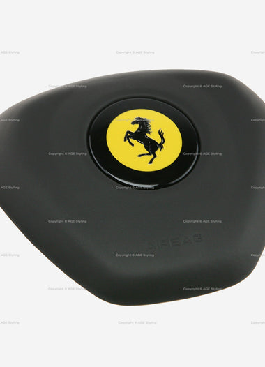 13-17 La Ferrari F12B 458 California FF Driver Airbag Black Leather # 86878900