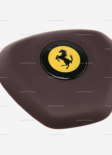 13-17 La Ferrari F12B 458 California FF Driver Airbag Wine Red # 073160907