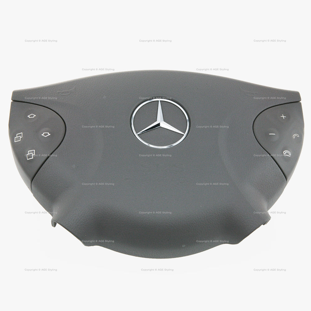 03-06 Mercedes-Benz E320 E550 E63 Driver Airbag Grey # 211-860-12-02-7F64