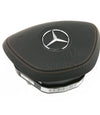 13-20 Mercedes-Benz S550 S600 S63 S65 Driver Airbag Black Leather # 000-860-28-02-8S17