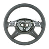12-15 Mercedes-Benz GL350 GL450 GL550 ML350 ML400 ML550 Gray Leather Steering Wheel # 166-460-91-03-7J14