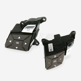 12-15 Mercedes-Benz E250 E350 E400 ML250 ML350 ML400 ML63 Brown Steering Wheel Radio Controls Switch Assembly # 166-905-18-00-8490 166-905-19-00-8490