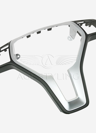 14-17 Mercedes-Benz E250 E350 E400 E550 GLS250 CLA250 Steering Wheel Bezel Trim Front Cover # 099-464-19-13-9107