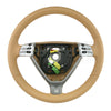 05-08 Porsche 911 Boxster Cayman Steering Wheel Sand Beige Leather # 997-347-804-04-FOC