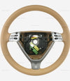 05-08 Porsche 911 Boxster Cayman Steering Wheel Sand Beige Leather # 997-347-804-04-FOC