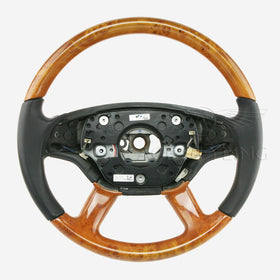 09-10 Mercedes-Benz CL550 CL600 CL63 CL65 Poplar Wood Steering Wheel # 221-460-32-03-9E38