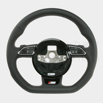15-20 Audi A3 S-Line Flat Bottom Steering Wheel # 8V0-419-091-S-RRI