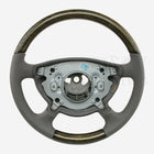 03-06 Mercedes-Benz E320 E550 E63 Lenkrad Esche Holz Grau Leder # 211-460-05-03-7F62