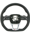 17-21 Audi Q7 S-Line Flat Bottom Steering Wheel # 4M0-419-091-H-PPP