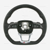 17-21 Audi Q7 S-Line Flat Bottom Steering Wheel # 4M0-419-091-H-PPP